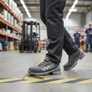 Premium Multifunctional Safety Trainers with Metal-Free Toe Cap for Enhanced Comfort and Flexibility, Sizes 3-9