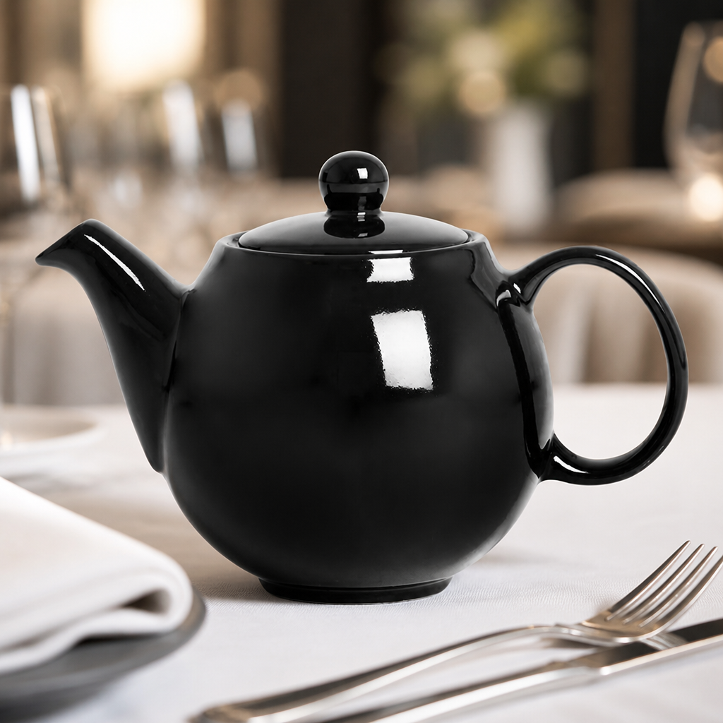 Commercial Stoneware Teapots 450ml - Pack of 2