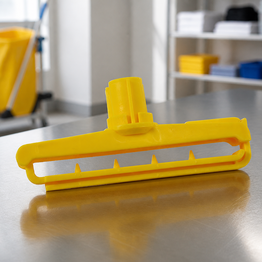 Commercial Mop Holder Clip-It II Yellow 10 Pack