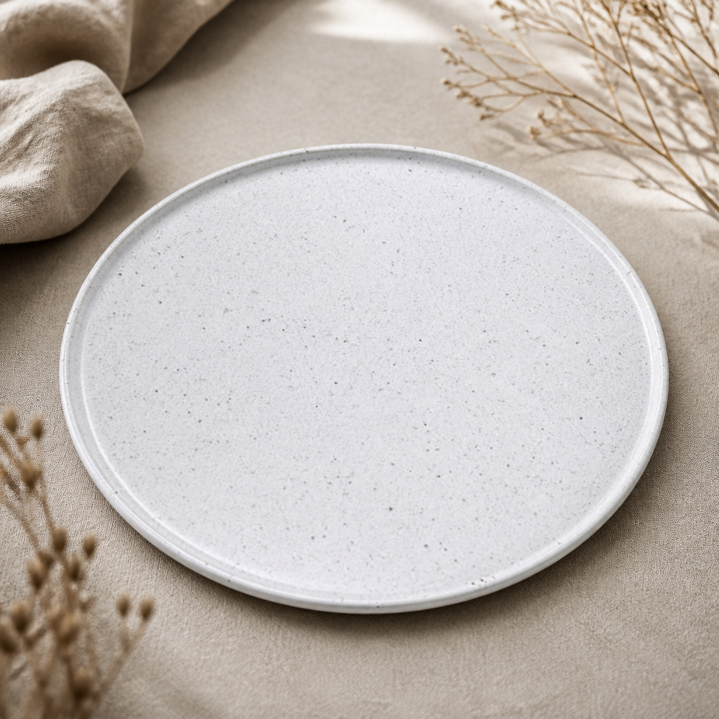 Commercial Porcelain Round Trays 292mm 6 Pack