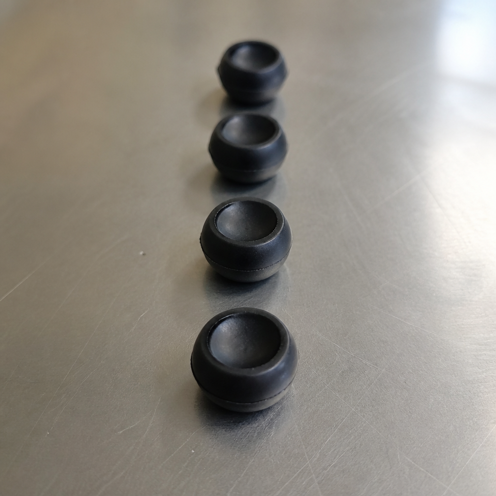 Commercial Ice Cream Maker Rubber Feet Set for stability