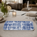 Commercial Rectangular Platters Porto Blue 215mm 6 Pack