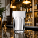 Commercial Hi Ball Glasses 420ml Clear 24 Pack Durable Design