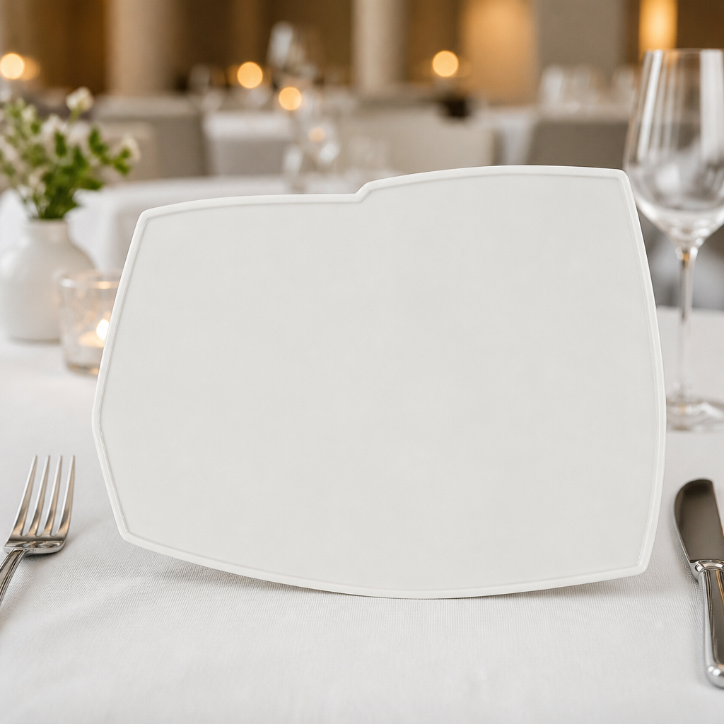 Geometric Serving Trays 300x220mm - 12 Pack for commercial use
