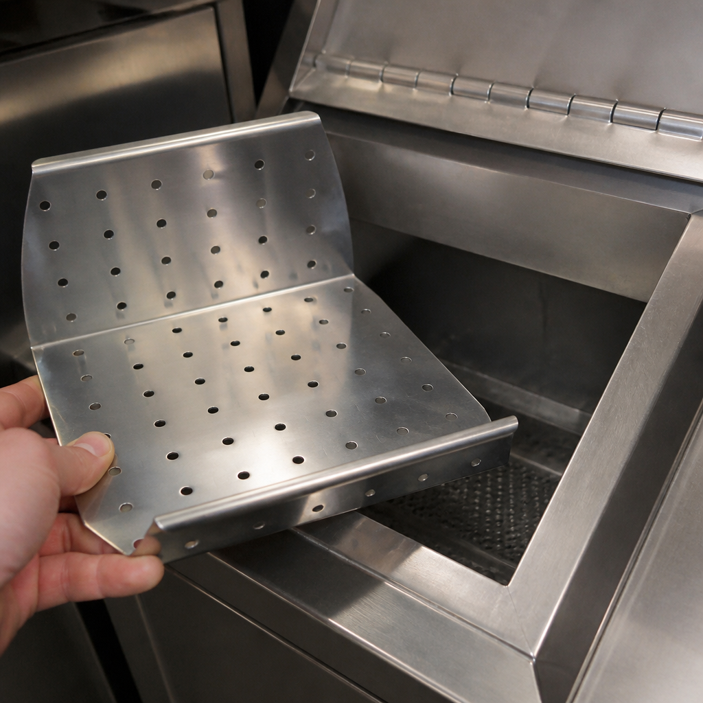 Commercial Perforated Tank Inner Sheet for Chip Scuttle