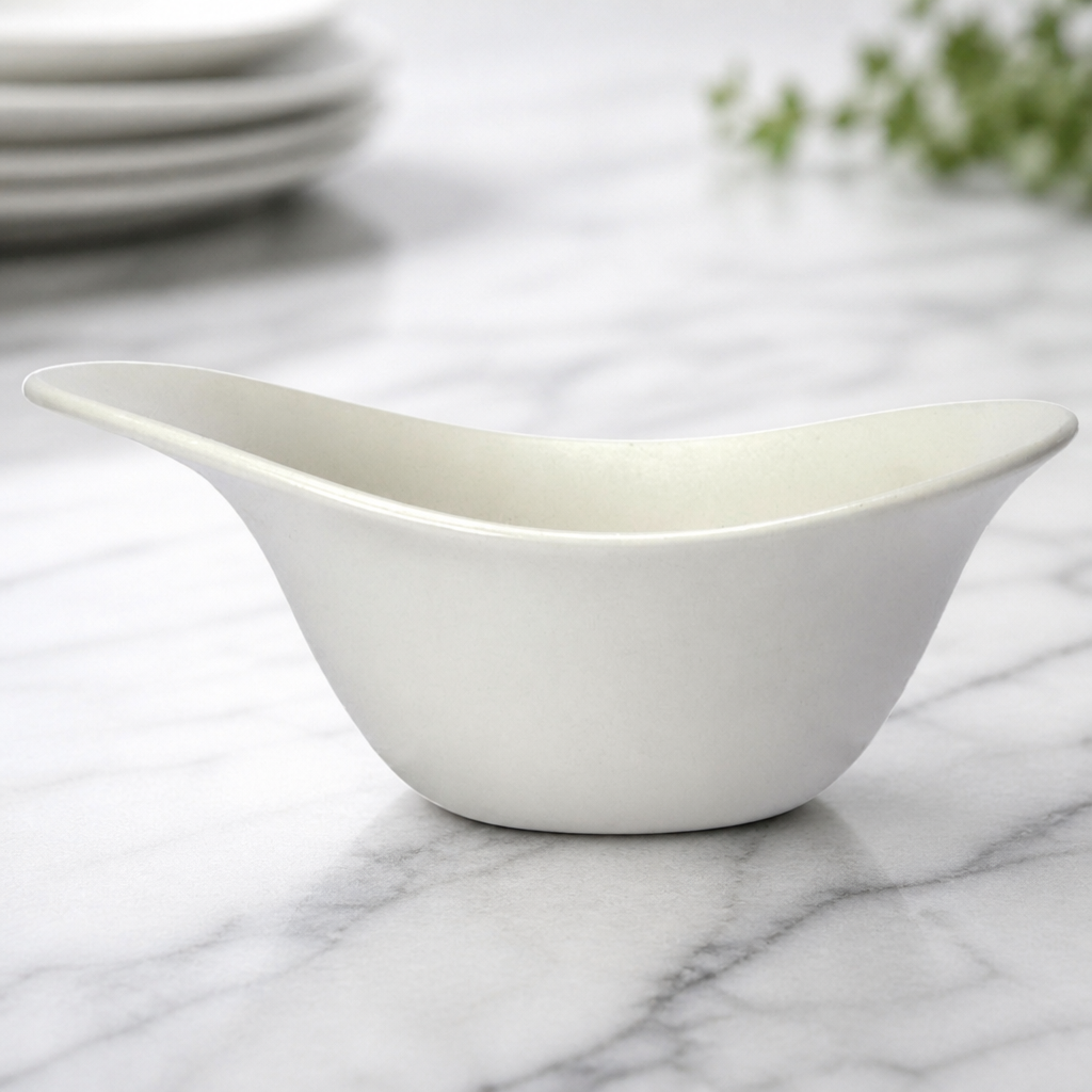 Commercial Porcelain Bowls 130mm - 12 Pack Casual Dining