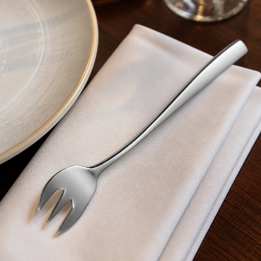 Commercial stainless steel fish forks 12 pack