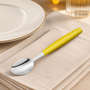 Commercial Dessert Spoons Yellow Handles 12 Pack 170mm