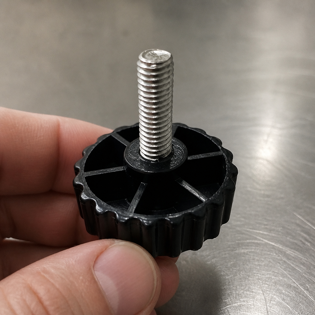 Adjustable foot for bottle coolers replacement part