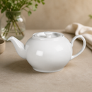 Commercial 1Ltr Porcelain Teapot for Catering and Events