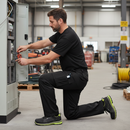 Professional Stretch Cargo Trouser with Reinforced Knees and Ergonomic Fit, Sizes 28-58