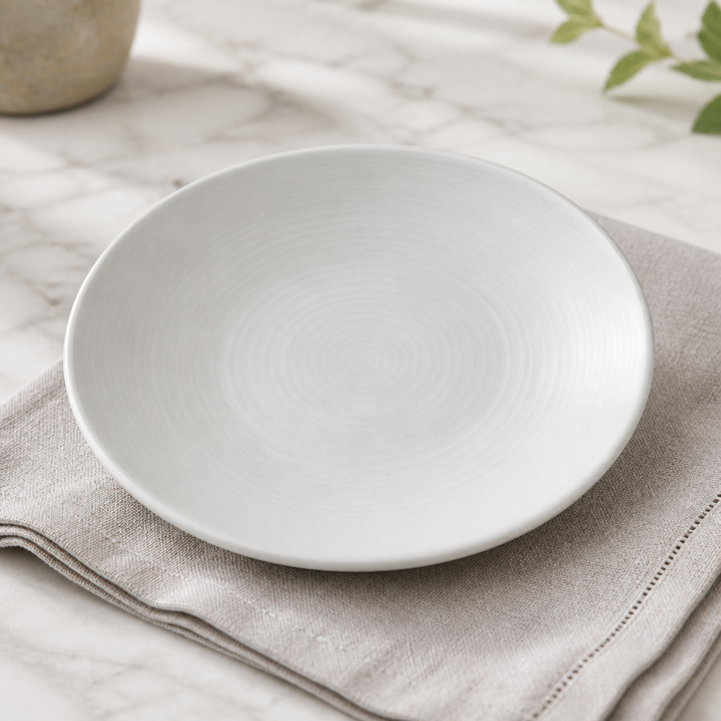 Commercial Deep Plates 293mm Vitrified Stoneware 4 Pack