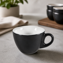 Commercial Ash Espresso Cups 3oz 85ml Dishwasher Safe 6 Pack
