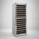 Commercial Dual Zone Wine Fridge 109 Bottle Capacity 326Ltr