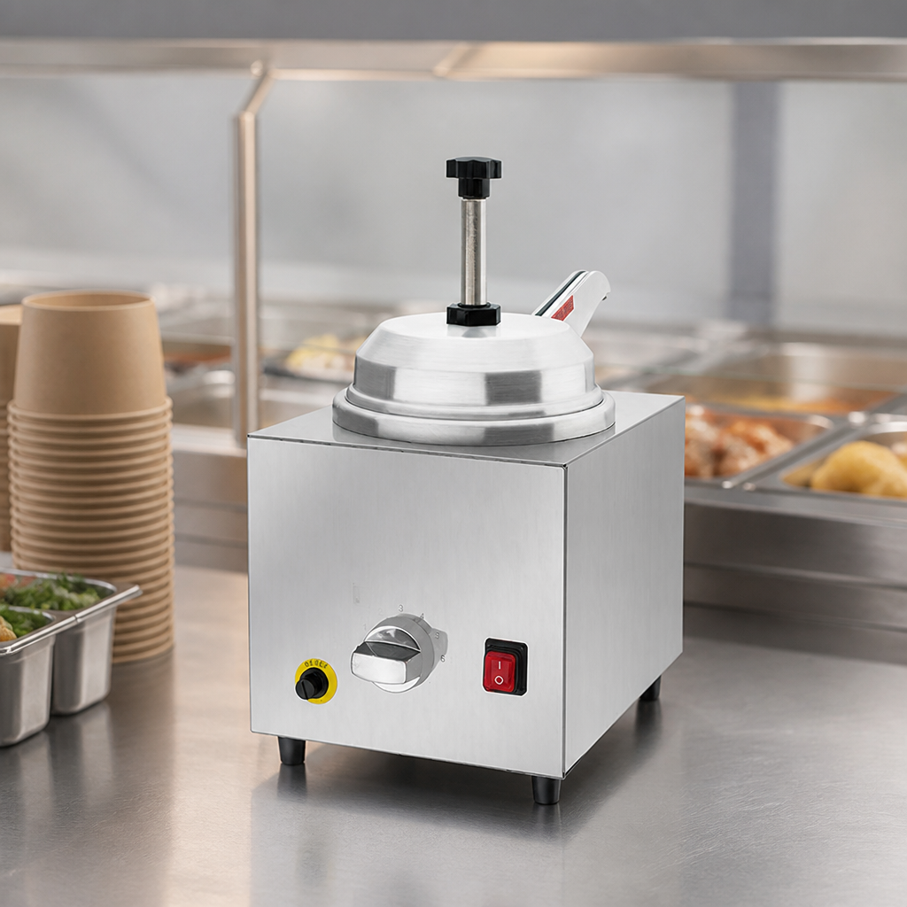 5L Commercial Sauce Dispenser with Food-Grade Pump