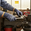 Premium Nitrile Foam Palm Coated Cut Level A Glove with Touchscreen Capability and Moisture-Wicking Comfort