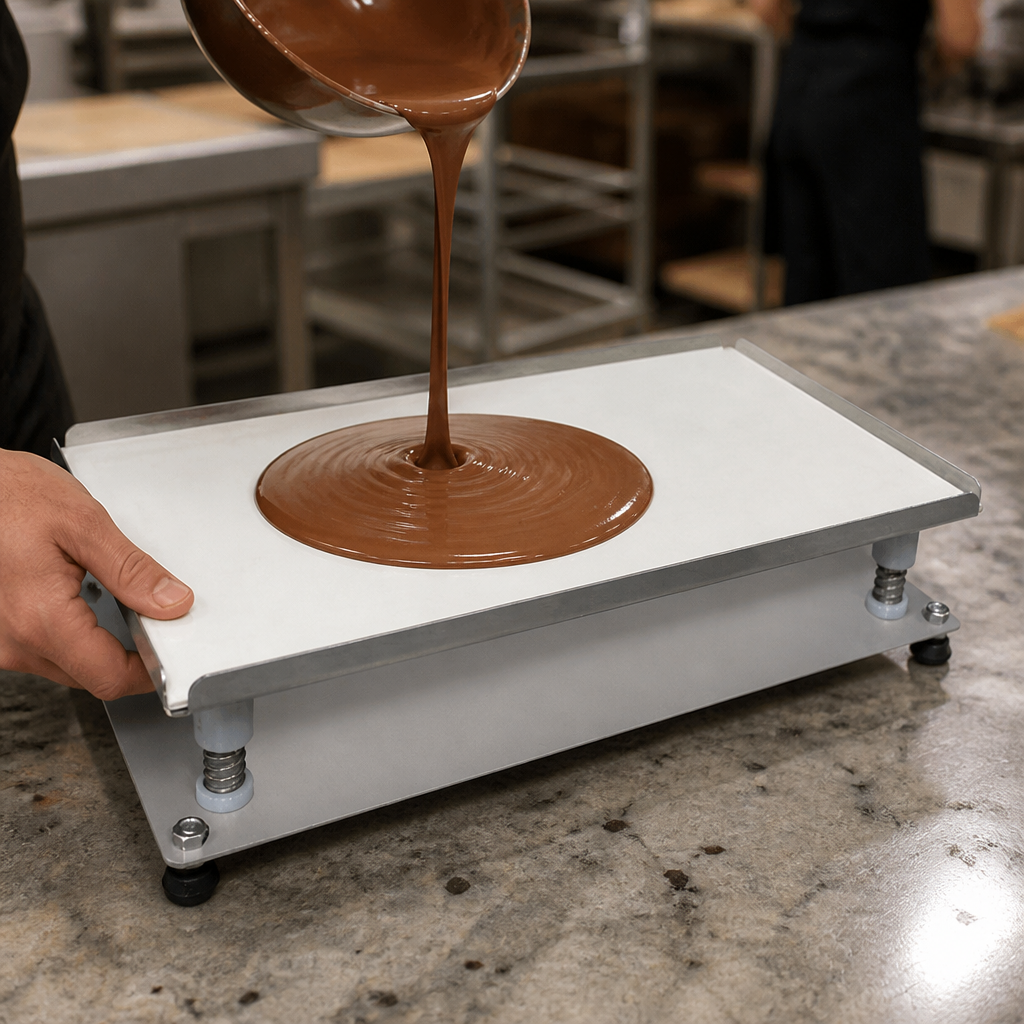 Commercial Chocolate Vibrating Table 540x320mm 200W