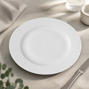Commercial Footed Plates 276mm Super Vitrified Ceramic 12 Pack