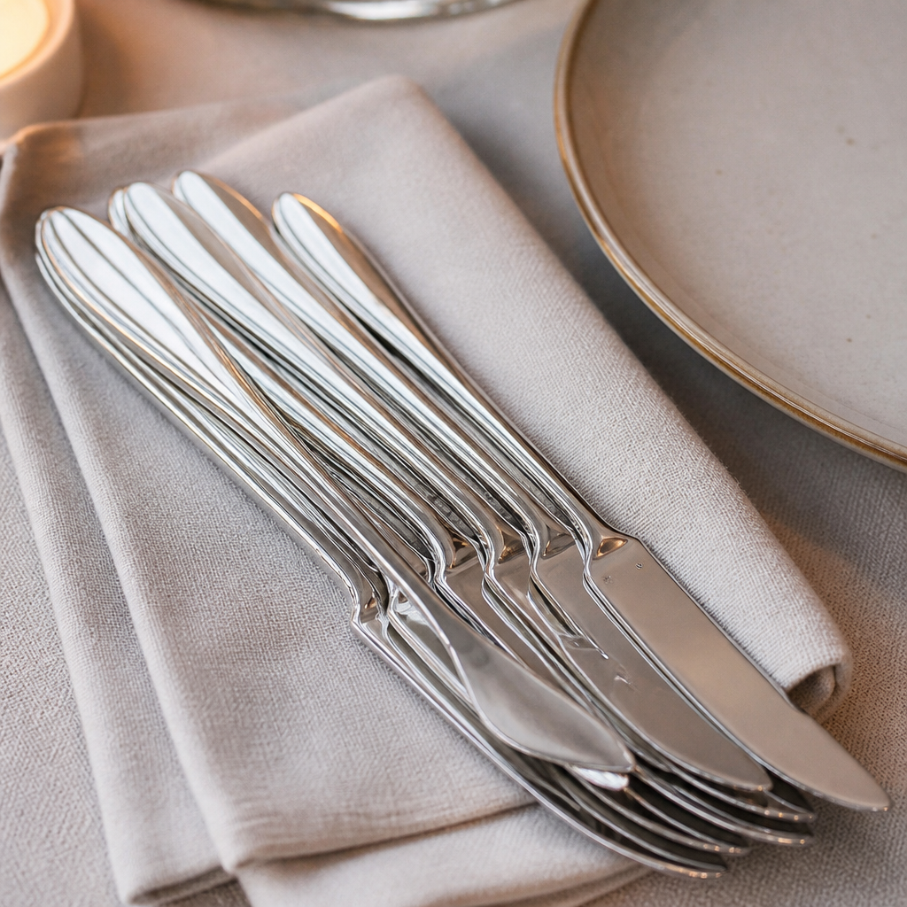 Commercial Fish Knife 12 Pack 203mm Stainless Steel Cutlery