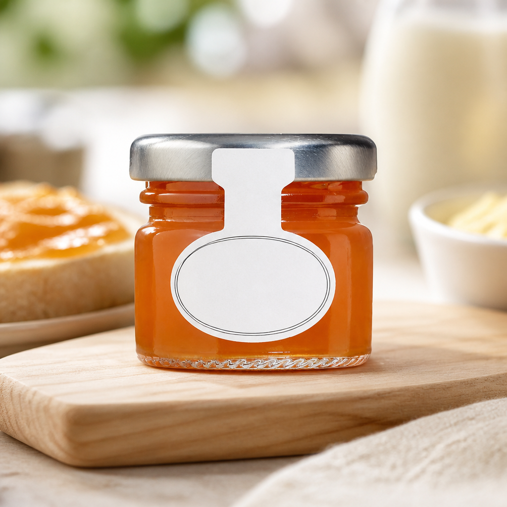 Commercial Apricot Preserve 28g Jars - 72 Pack Catering Supplies