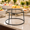 Commercial Buffet Display Stand Non-Slip Black Wire 230x260mm