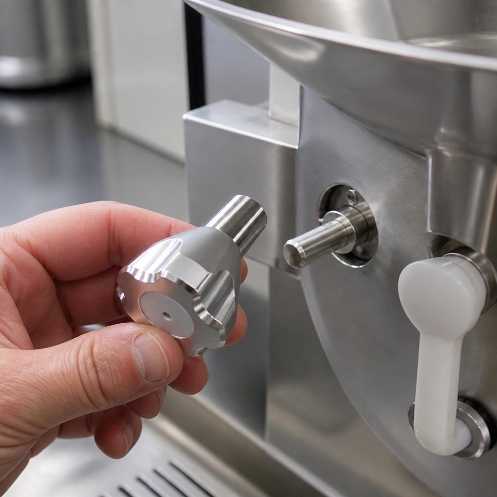 Replacement fasten screw short for commercial ice cream maker
