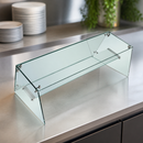Commercial Display Freezer Glass Surround with Interior Shelf