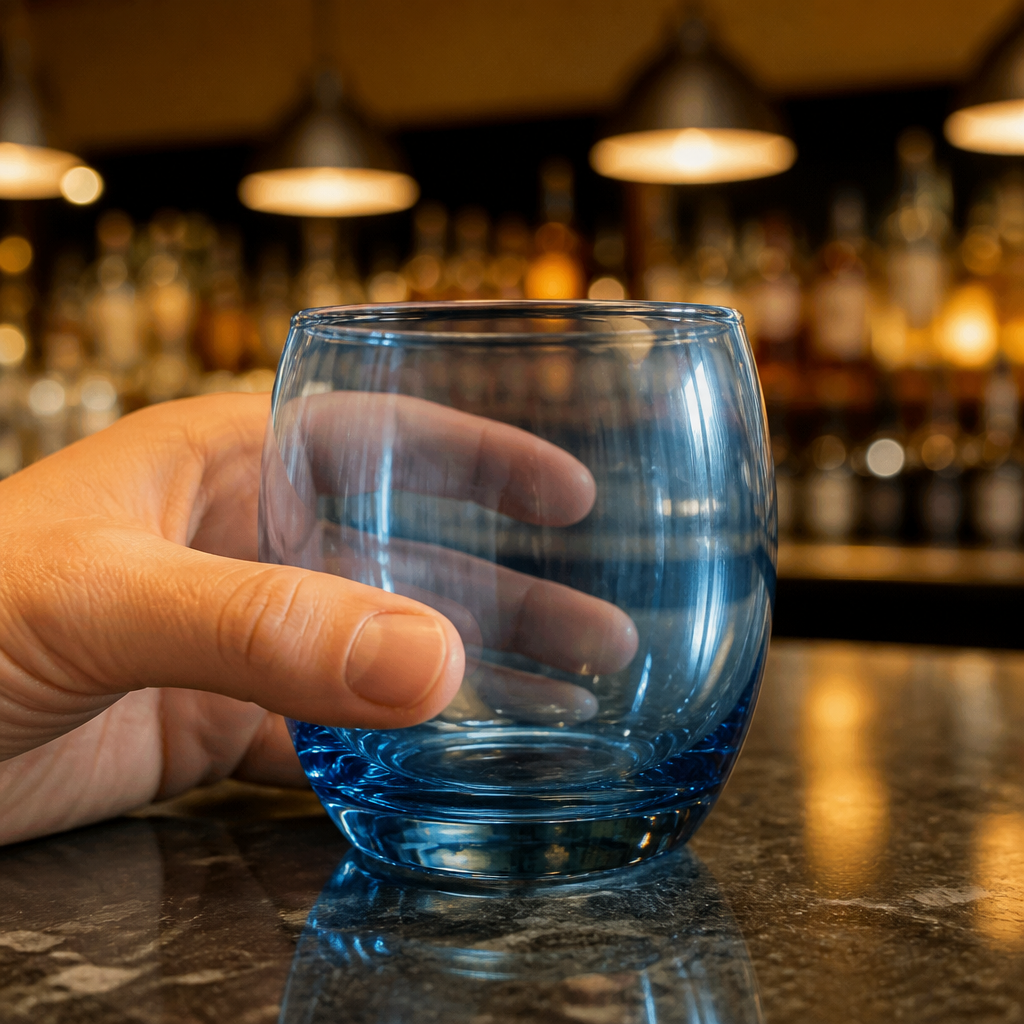 24 pack of 320ml ice blue tumblers for whisky