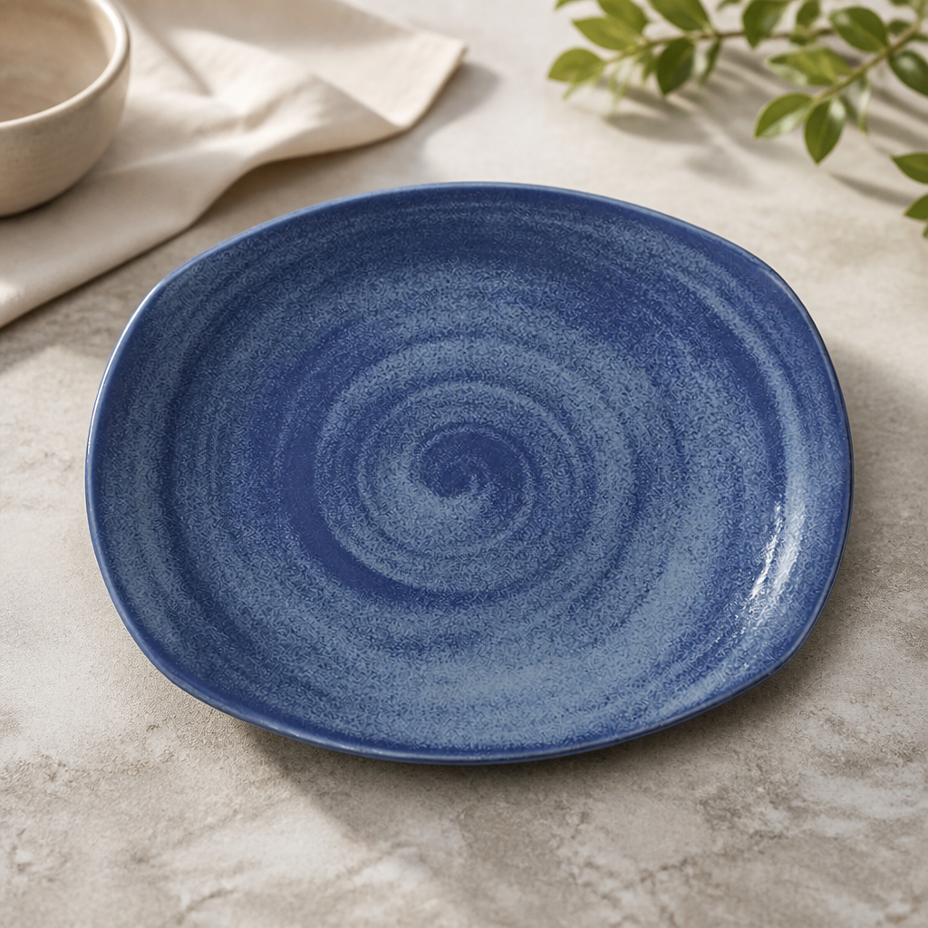 Commercial Bluestone Plates 305mm - 12 Pack Artisan Dinnerware