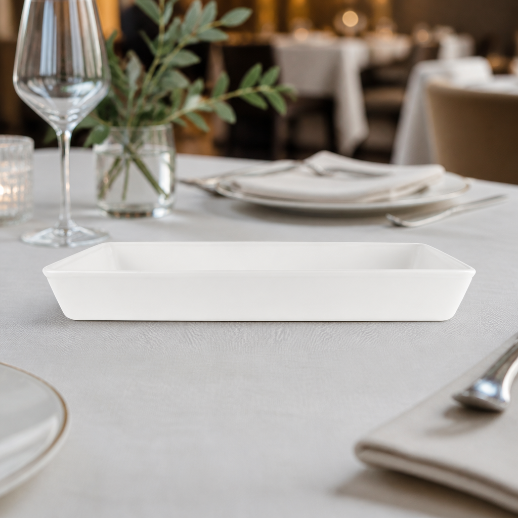 Commercial Counter Serve Rectangular Baking Dishes 380x250mm