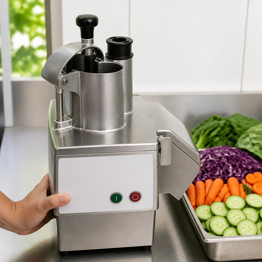Commercial Veg Prep Machine 590mm Stainless Steel Electric