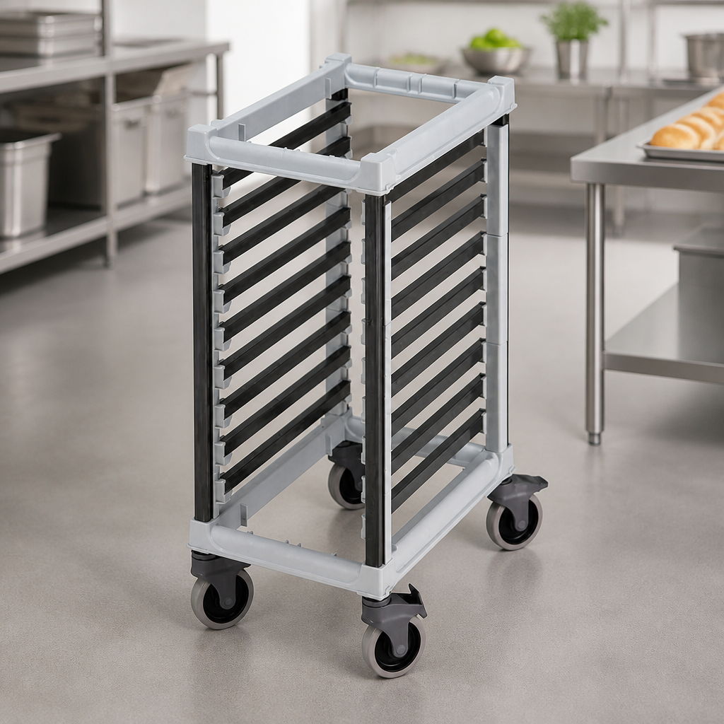 Commercial Gastronorm Trolley for 9 Tray Capacity Transport