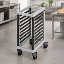Commercial Gastronorm Trolley for 9 Tray Capacity Transport