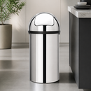 Commercial Stainless Steel Push Top Bin 60Ltr Capacity