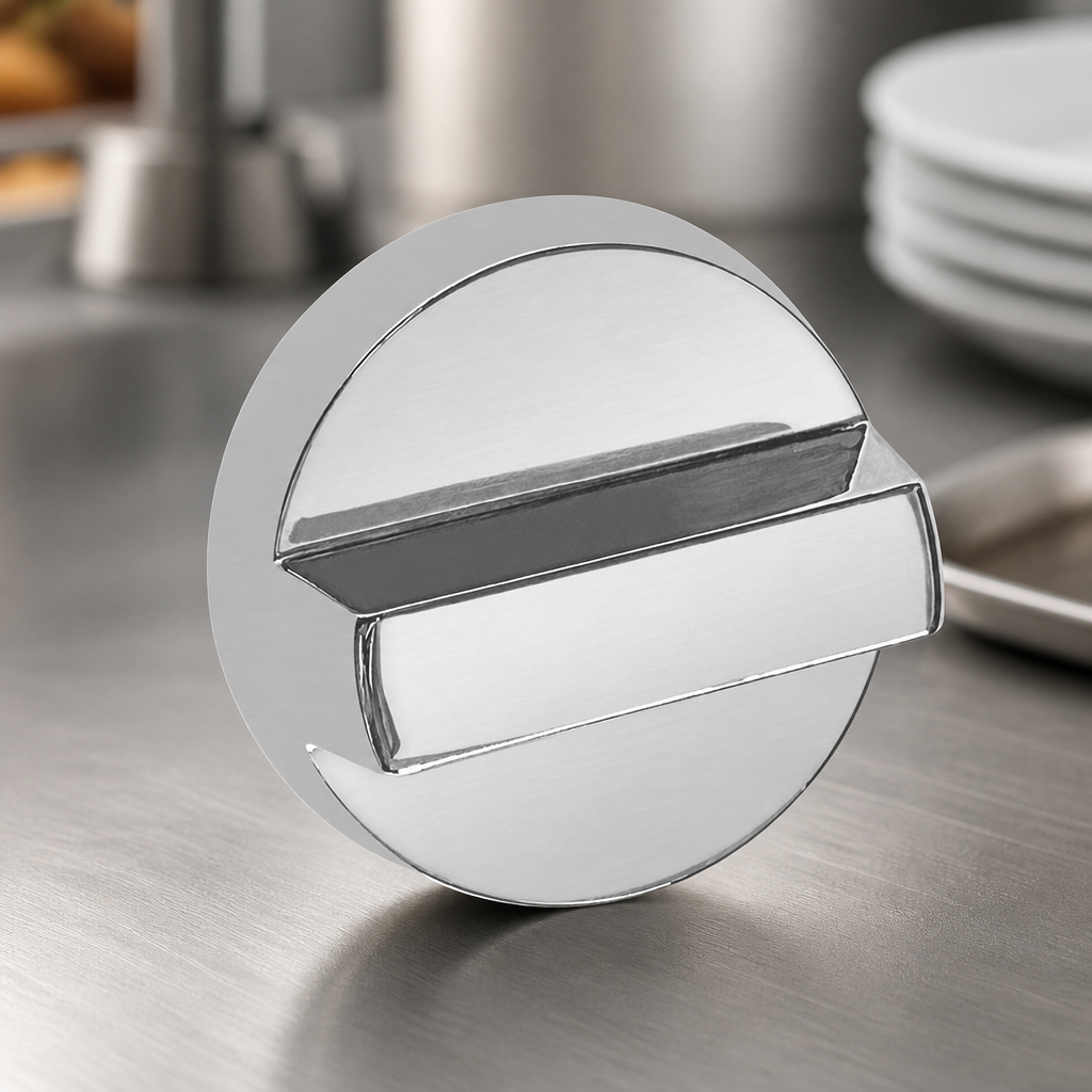 Replacement knob for commercial boiling rings