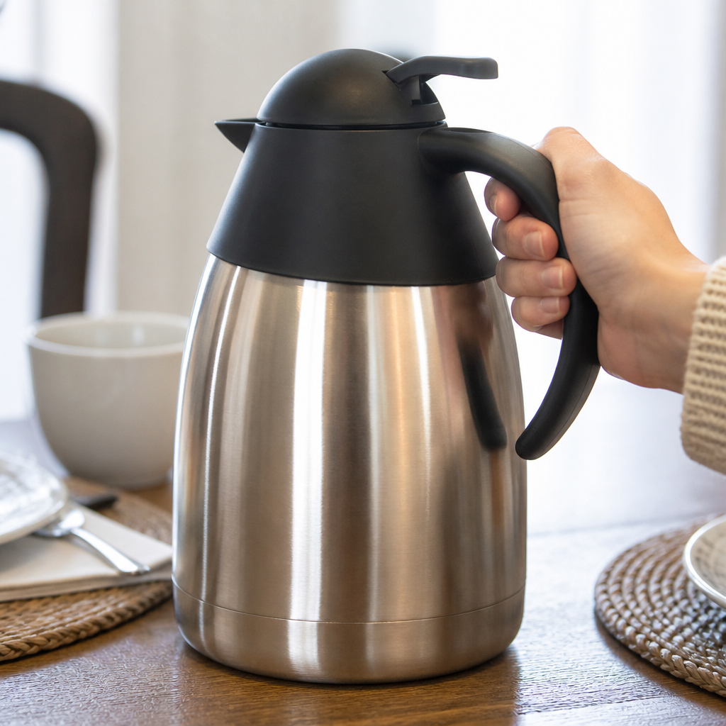 Commercial Insulated Tea Jug 1.5Ltr Vacuum Jug Stainless Steel