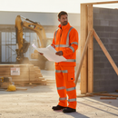 Premium High Visibility Zip Thru Microfleece Jacket with Elastic Cuffs and Side Pockets for Enhanced Comfort and Safety