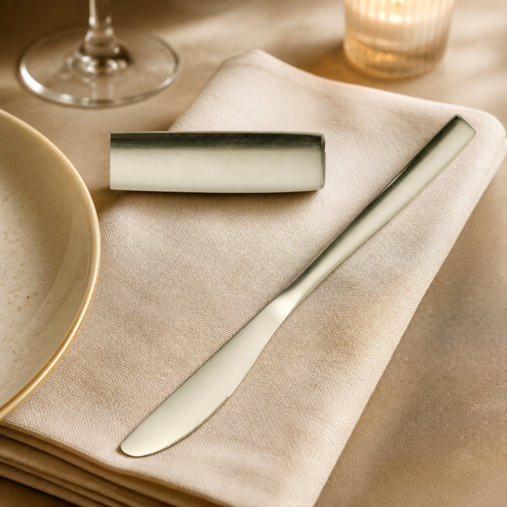 Commercial Stainless Steel Champagne Table Knives 12 Pack