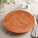 Crushed Velvet Coupe Plates 164mm for Commercial Catering 6 Pack