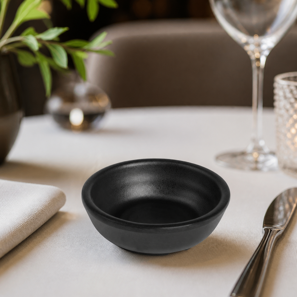 Commercial Melamine Dipping Dishes 68mm - 12 Pack
