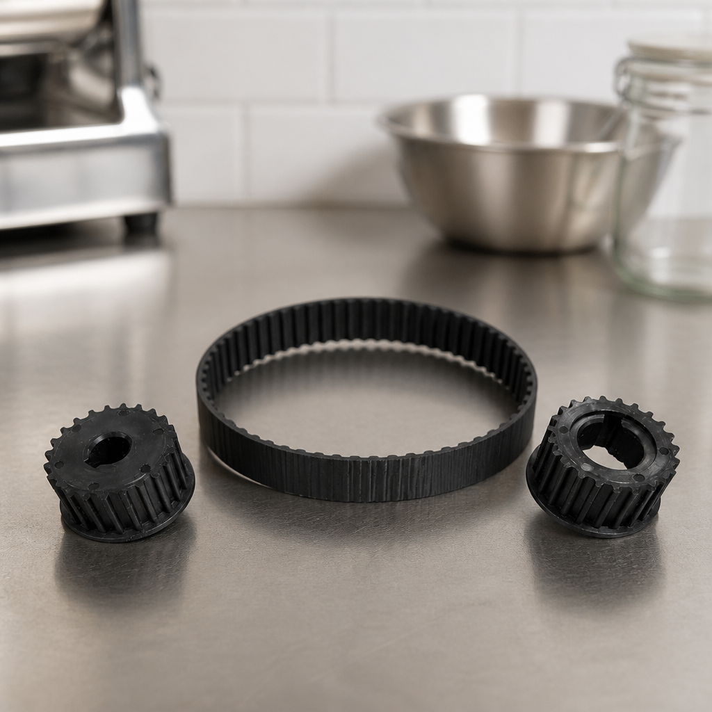 Belt and Pulley Kit for Commercial Electric Pasta Machine