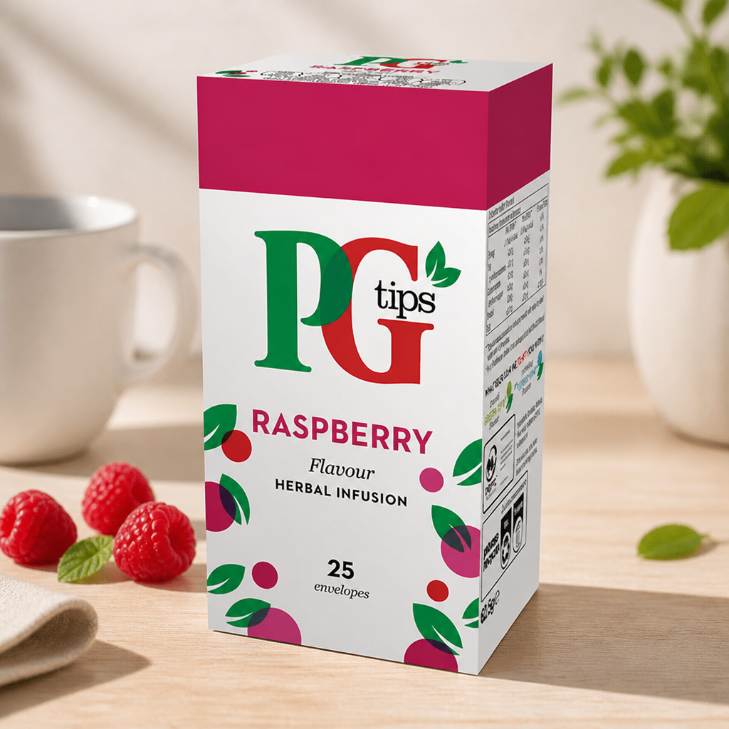 Raspberry Enveloped Tea Bags 25 Pack Commercial Catering Supplies
