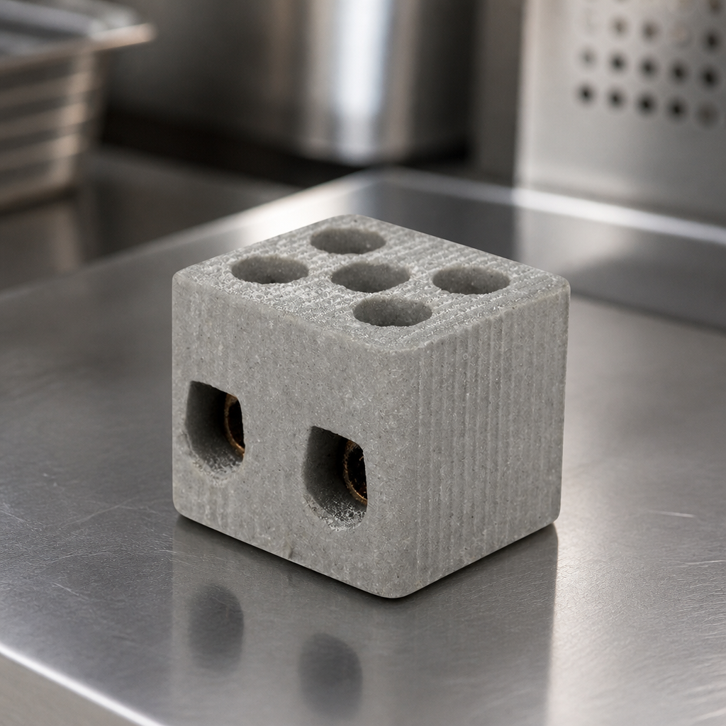 Commercial Pasta Boiler Porcelain Terminal Replacement Part