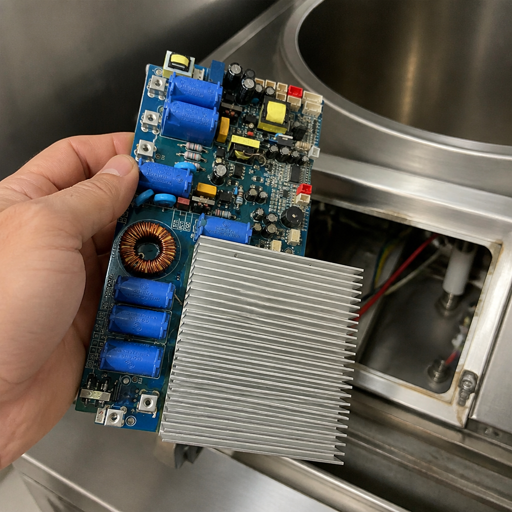 Genuine replacement mainboard for commercial induction stove