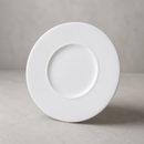 Commercial Medium Rim Plates 286mm White Porcelain 6 Pack