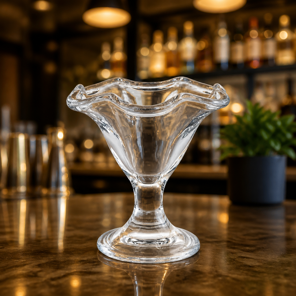 Commercial Large Dessert Glasses 185ml - 6 Pack Sundae Glasses