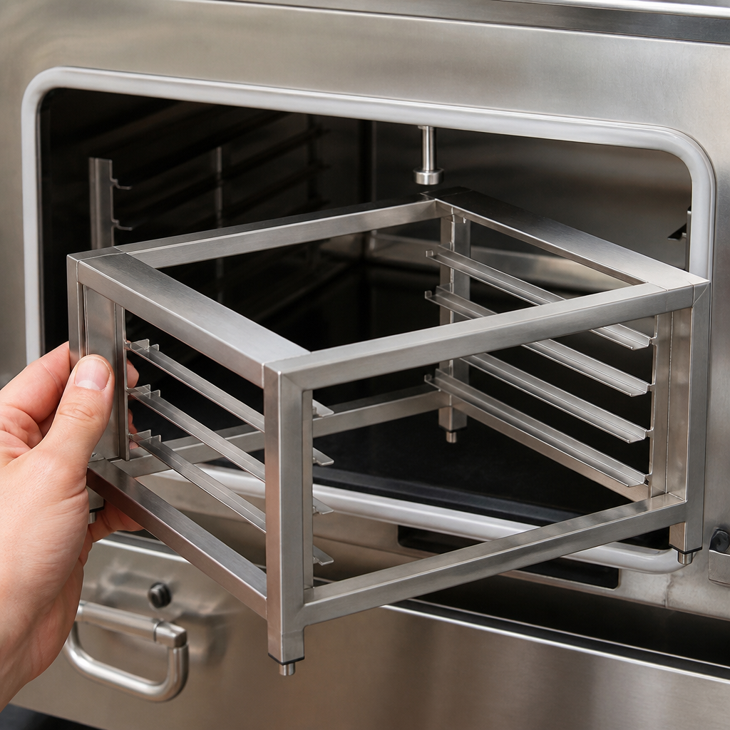Commercial Oven Support Frame 504x800mm Stainless Steel