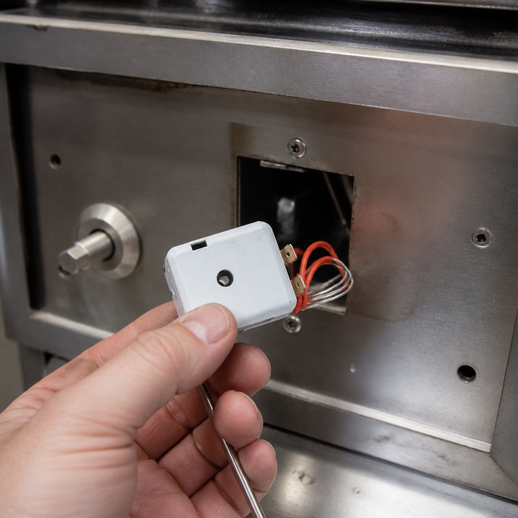Replacement Thermostat for Commercial Griddle 600 Series