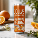 Sparkling Orange Soft Drink with Botanicals 250ml 24 Pack