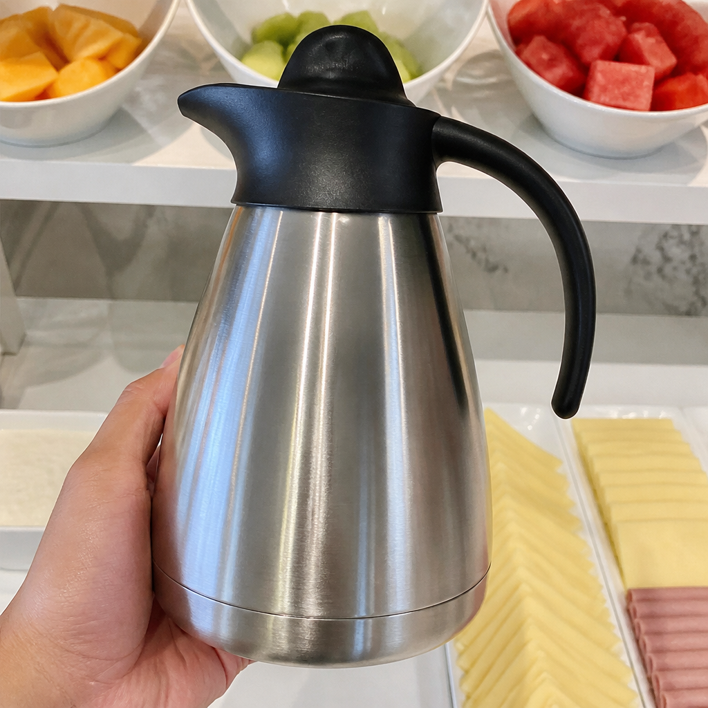 1Ltr stainless steel insulated vacuum milk jug